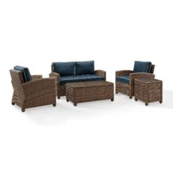 Bradenton 5pc Outdoor Wicker Conversation Set - Crosley -Cheap Crosley Store GUEST fefa7a09 762c 4f5e 9a03 a9dc04336470